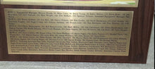Load image into Gallery viewer, 1989 San Francisco 49ers Super Bowl XXIV Champions Wood Plaque Team Photo
