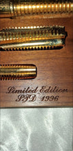 Load image into Gallery viewer, Mac Tools 24K Gold Plated Tap &amp; Die Set Limited Ed 1996 w/Engraved Case box
