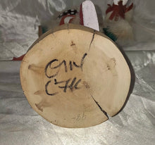 Load image into Gallery viewer, Vintage Native American Style Kachina Doll Wood Carved Fur Figure Signed
