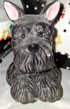 Load image into Gallery viewer, Michel &amp; Company Stackable Scottie Dog Christmas 2001 Ceramic Teapot Set Lid
