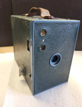 Load image into Gallery viewer, VINTAGE Eastman Kodak No. 2A Brownie Model C Camera in Blue
