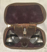 Load image into Gallery viewer, Vintage Nippon Kogaku Tokyo Mikron 7x15 8° Pocket Binoculars w/ Leather Case
