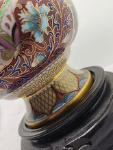 Load image into Gallery viewer, Vintage Beijing China Cloisonne Enamel Vase W/ Base
