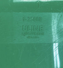 Load image into Gallery viewer, ULINE S-23086 Green Plastic Shelf Storage Bins Totes Stackable Lot of 6
