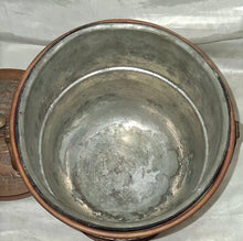 Load image into Gallery viewer, Vintage 1950’s NADER Tehran Iran Copper Ice Bucket Hand Hammered With Lid
