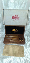 Load image into Gallery viewer, Mac Tools 24K Gold Plated Tap &amp; Die Set Limited Ed 1996 w/Engraved Case box
