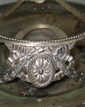 Load image into Gallery viewer, Victorian English Silver Plated Butter Dish Cobalt Blue Glass Liner EPBM
