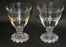 Load image into Gallery viewer, Anchor Hocking Berwick Boopie Mixed Sherbet Dessert Cups Lot 6, 4 Clear 2 Etched
