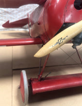 Load image into Gallery viewer, Giant 70” Fokker Dr. I Red Baron WWI Triplane 1/4 Scale Model RC Plane Untested
