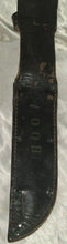 Load image into Gallery viewer, Vintage U.S. UTICA CUT CO USMC Mark 2 Ka-Bar Style Fighting Knife w/ Sheath
