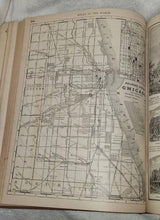 Load image into Gallery viewer, Antique 1890 Rand McNally &amp; Co. Universal Atlas Of The World
