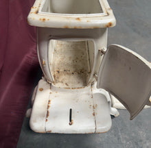 Load image into Gallery viewer, Vintage Atlanta Stove No 2 White Cast Iron Wood Laundry Box Stove
