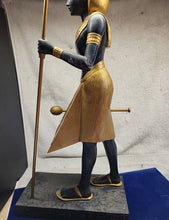 Load image into Gallery viewer, Design Toscano Egyptian Guardian Statue of King Tutankhamun - 16" Sculpture
