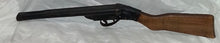 Load image into Gallery viewer, Vintage Double Barrel Toy Cap Gun Rifle Wood Stock Metal Western Cowboy
