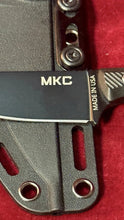 Load image into Gallery viewer, Montana Knife Company MKC Wargoat Fixed 3.75” Blade Ring Handle Knife Sheath
