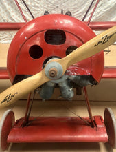 Load image into Gallery viewer, Giant 70” Fokker Dr. I Red Baron WWI Triplane 1/4 Scale Model RC Plane Untested
