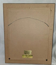 Load image into Gallery viewer, Italian MOD DEP San Jose St Joseph Child Raised Metal Relief Framed 15"
