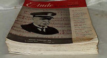 Load image into Gallery viewer, The Etude Music Magazine Complete 1953 Set Jan-Dec  Vintage Theo Presser
