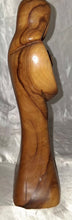 Load image into Gallery viewer, Hand Carved Olive Wood Holy Family Nativity Statue Jerusalem Signed 10" Figure
