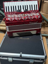 Load image into Gallery viewer, Parrot 30 key, 2 voice piano accordion, 32 bass keys, with Travel case &amp; strap
