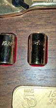 Load image into Gallery viewer, Mac Tools 50th Anniversary 24K Gold Plated 1/4" Drive Socket Set 1988 USA #08607
