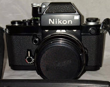 Load image into Gallery viewer, Nikon F2 Photomic Black 35mm Film Camera Nikkor-S.C Auto 50mm f/1.4 Case
