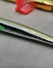 Load image into Gallery viewer, Lot of 4 Bagley Top Gun 5 Minnow Lures Gold Silver

