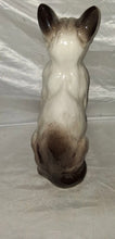 Load image into Gallery viewer, Vintage Beswick England Porcelain Siamese Cat Model 2139 Large Fireside Statue

