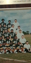Load image into Gallery viewer, Vintage 1975 Pittsburgh Steelers Super Bowl X Champions Team Photo Wood Plaque
