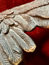 Load image into Gallery viewer, LARGE WINGED MALE FIGURAL SCULPTURE IN JORGE MARÍN STYLE BRONZE FINISH 31”
