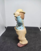 Load image into Gallery viewer, Vintage Porcelain Sad Hobo Clown Figurine With A Puppy And Bowler Hat, Ceramic
