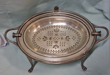 Load image into Gallery viewer, James Dixon &amp; Sons of Sheffield, England Revolving Covered Breakfast Dish Warmer
