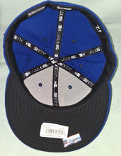 Load image into Gallery viewer, New Era 59Fifty MLB Kansas City Royals Fitted 7 5/8 Blue Gold USA Emblem Hat
