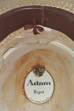 Load image into Gallery viewer, Antique 1920’s-30’s Adam Regent Boater, Skimmer Or Sennit Straw Hat Size 7 1/4”
