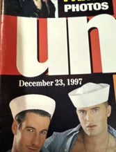 Load image into Gallery viewer, UNZIPPED MONTHLY VINTAGE MEN'S GAY MAGAZINE 1997 (QTY-2) Oct &amp; Dec
