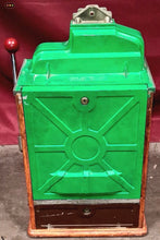 Load image into Gallery viewer, Vintage 1940s O.D. Jennings 5¢ Standard Chief Mechanical Slot Machine
