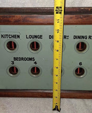 Load image into Gallery viewer, Antique BUTLER Call Box Bell Annunciator Servent 16 Rooms, Complete
