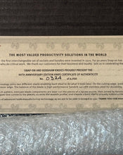 Load image into Gallery viewer, Snap-On Kershaw 90th Anniversary Knife #324/4000 Limited Edition w COA &amp; Stand
