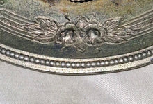 Load image into Gallery viewer, Victorian English Silver Plated Butter Dish Cobalt Blue Glass Liner EPBM
