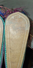 Load image into Gallery viewer, Antique Chinese Silk Embroidered Qing Dynasty Bound Lotus Shoes For Bound Feet
