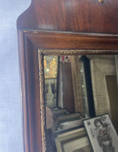 Load image into Gallery viewer, #101 Antique Kindel Wood ornate Decorative wall Mirror 40“ X 20“
