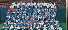 Load image into Gallery viewer, 1990 New York Giants Super Bowl XXV Champions Team Photo Roster Wood Plaque
