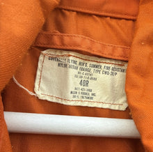 Load image into Gallery viewer, USAF USN 1971 CPU-28/P Flying Flight Suit Orange Vietnam Era Coverall 40R
