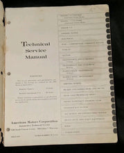 Load image into Gallery viewer, 1962 AMC Rambler Classic 6 and Ambassador V8 Technical Service Manual 400 Custom
