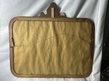 Load image into Gallery viewer, #201 Ornate Antique Gold Wood Framed Accent Mirror 30.5“ X 28“.

