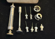 Load image into Gallery viewer, Antique Record needle kit for Sterilisation Of Hypodermic Reusable Syringes
