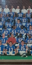 Load image into Gallery viewer, 1990 New York Giants Super Bowl XXV Champions Team Photo Roster Wood Plaque
