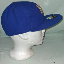 Load image into Gallery viewer, New Era 59FIFTY Kansas City Royals Hat Size 7 Royal Blue Gold Fitted Cap
