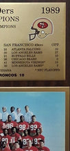Load image into Gallery viewer, 1989 San Francisco 49ers Super Bowl XXIV Champions Wood Plaque Team Photo
