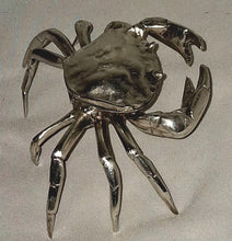 Load image into Gallery viewer, Vintage Silver Plated Crab Salt Cellar Trinket Box Jewelry
